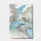 Designart - Watercolor Minimal Blue Tones II - Mid-Century Modern Canvas Artwork